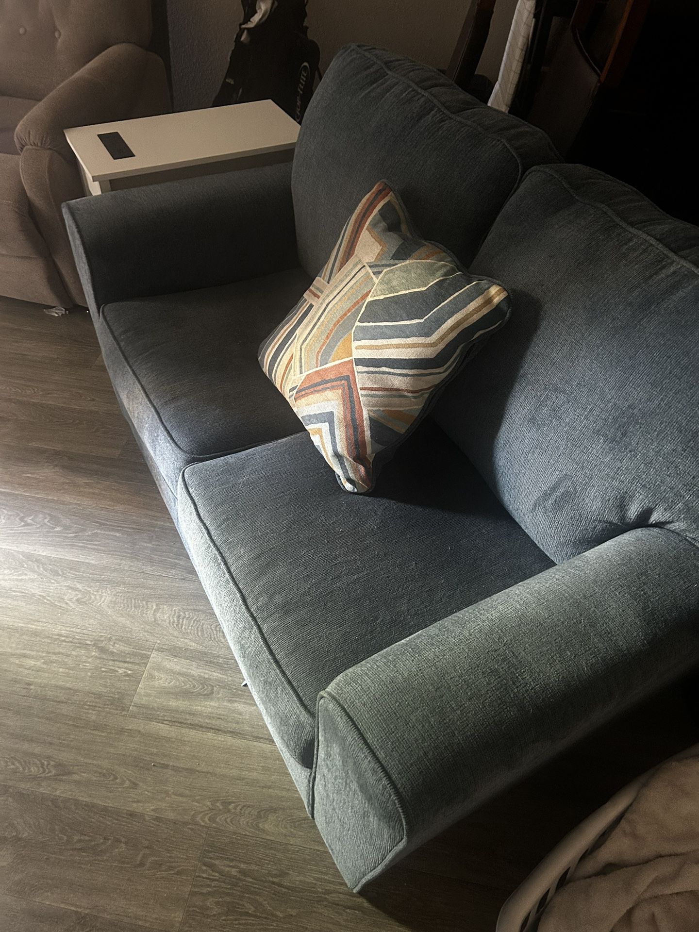Blue Loveseat Couch