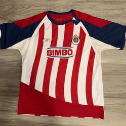 AUTHENTIC 2007-08 Reebok Chivas De Guadalajara Jersey