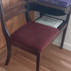 Antique Phone Table And Chair