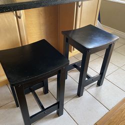 Two Kitchen Counter Stools 10 Dollars