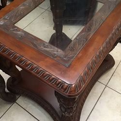 Lion Head Side Table