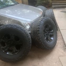 18” Wheels With 35 BFGoodrich Tires