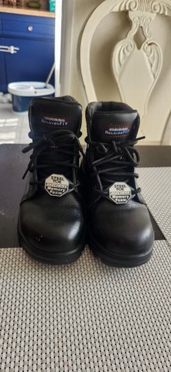 Skechers Relaxed Fit Steel Toe Work Boots