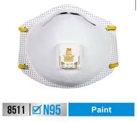 3M 8511 N95 Disposable Respirator with Cool Flow Valve (10-Pack) Questions & Answers (37)
