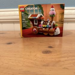 Celebration Series: 4. Gingerbread Train Ornament 40777