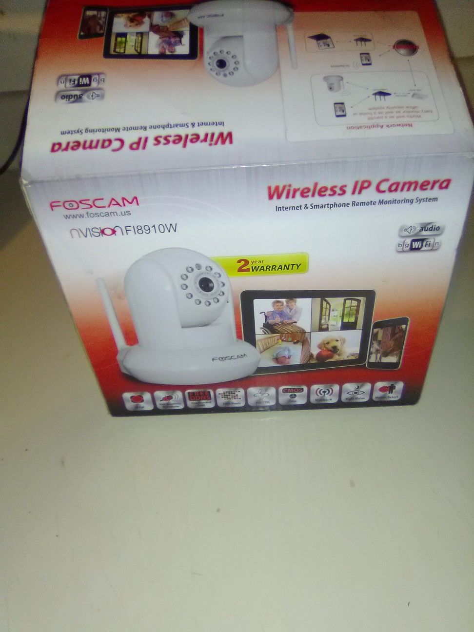 Foscam wireless ip camera