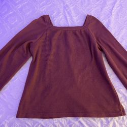 long sleeve top size s