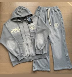 HELL STAR SWEATSUIT (gray&white)