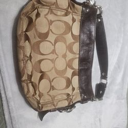 Coach Signature Zoe Hobo Bag