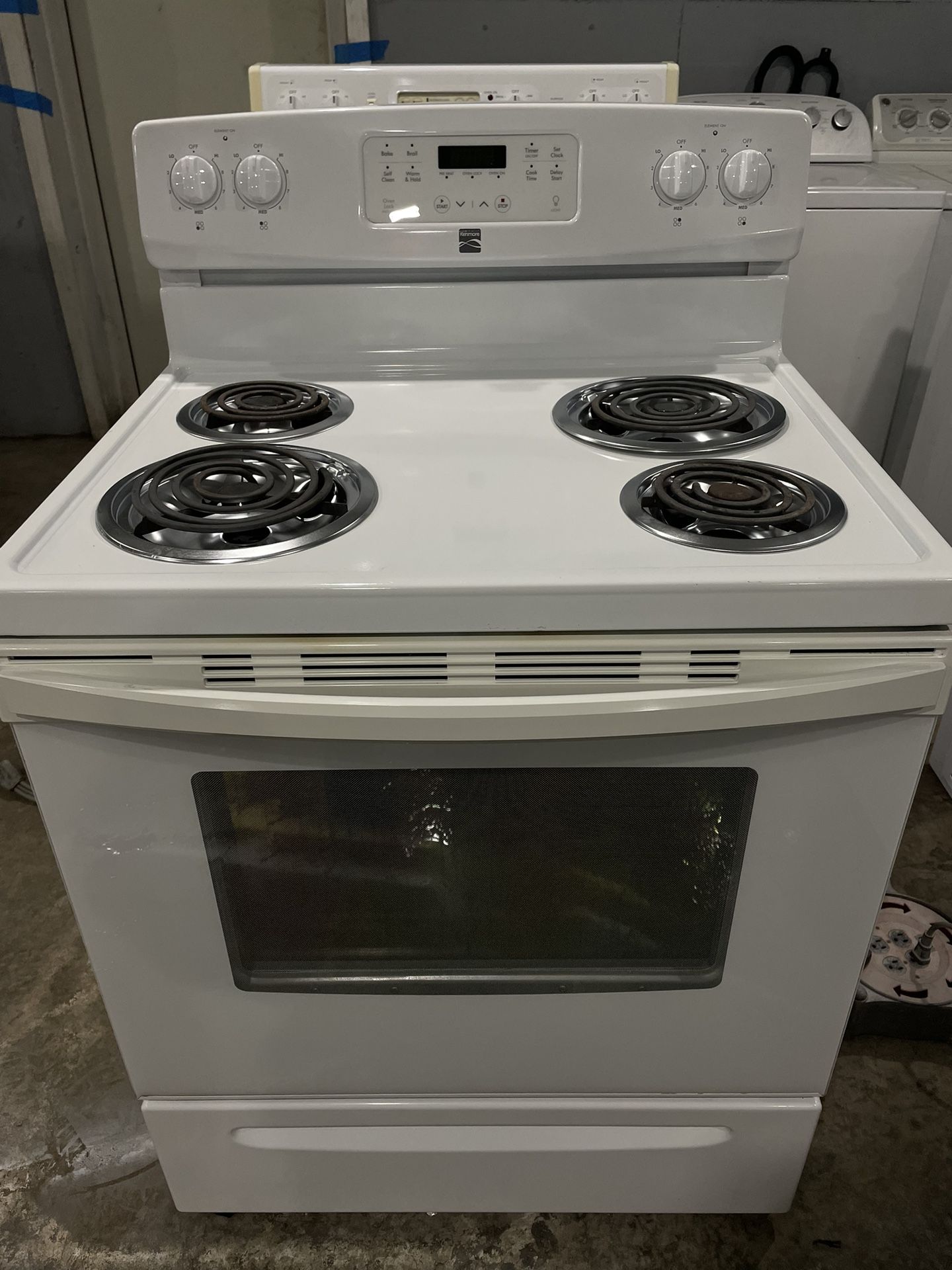 Kenmore Stove Electric 