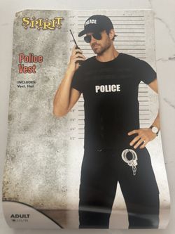 Men’s Halloween Police Costume