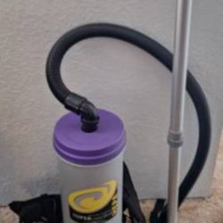 ProTeam Super QuarterVac HEPA Backpack Vacuum