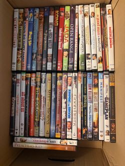 DVDs and Blu-Ray movies