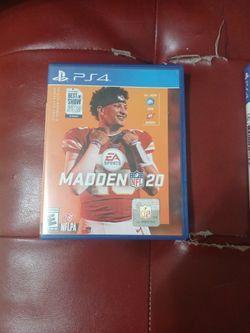 Madden 20, Madden 23, And Madden 22 Ps4
