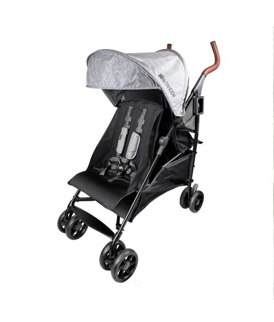 3Dlite Tandem Convenience Double Stroller