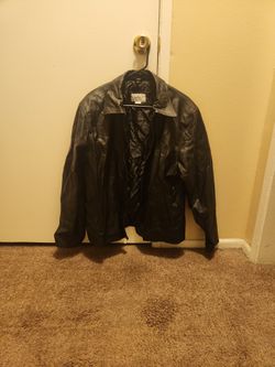 Black Genuine Leather Jacket