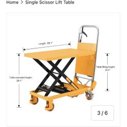 Lifting Tool (Table)