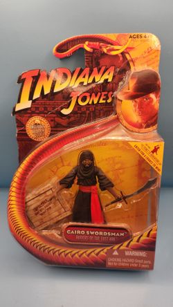 Indiana Jones Action Figure Raiders of the Lost Ark Sealed Idol Whip Hasbro 2008