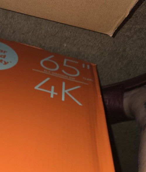 65 Inch TV Box