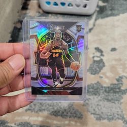 A J Griffin Select Silver Prizm Rookie Basketball Card