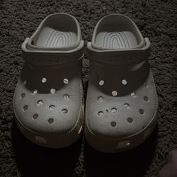 White crocs // size 8 mens