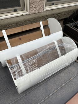 Set Of Large Farmhouse Wall Mount Pockets