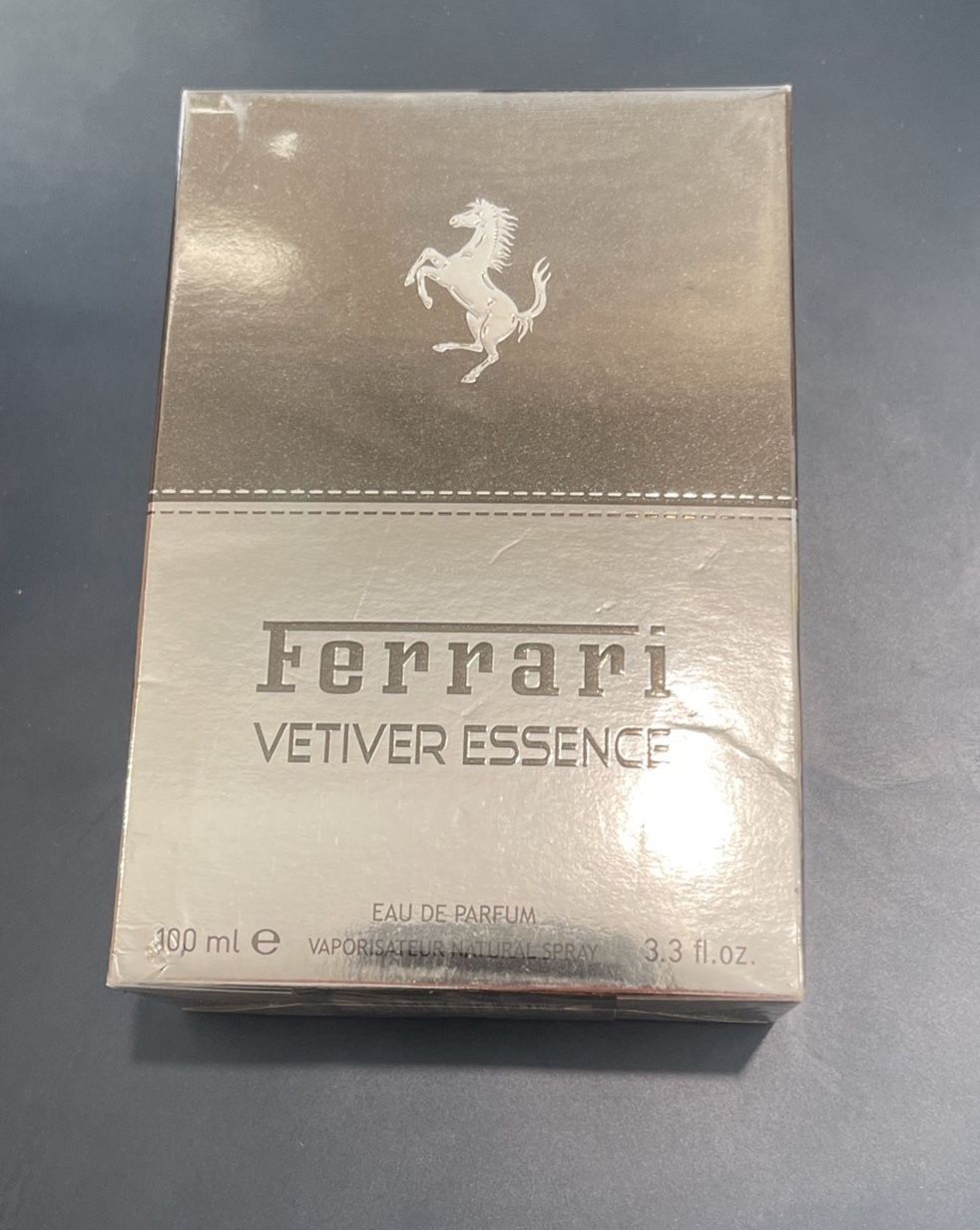 Rare And Discontinued Ferrari Vetiver Essence Cologne Perfume 100ml Brand New Sealed