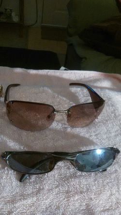 Two more pair of sunglasses very unique and nice.