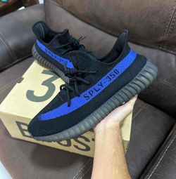 Adidas Yeezy Boost 350 V2 Dazzling Blue Size 14 (Worn Only Once + OGAll)