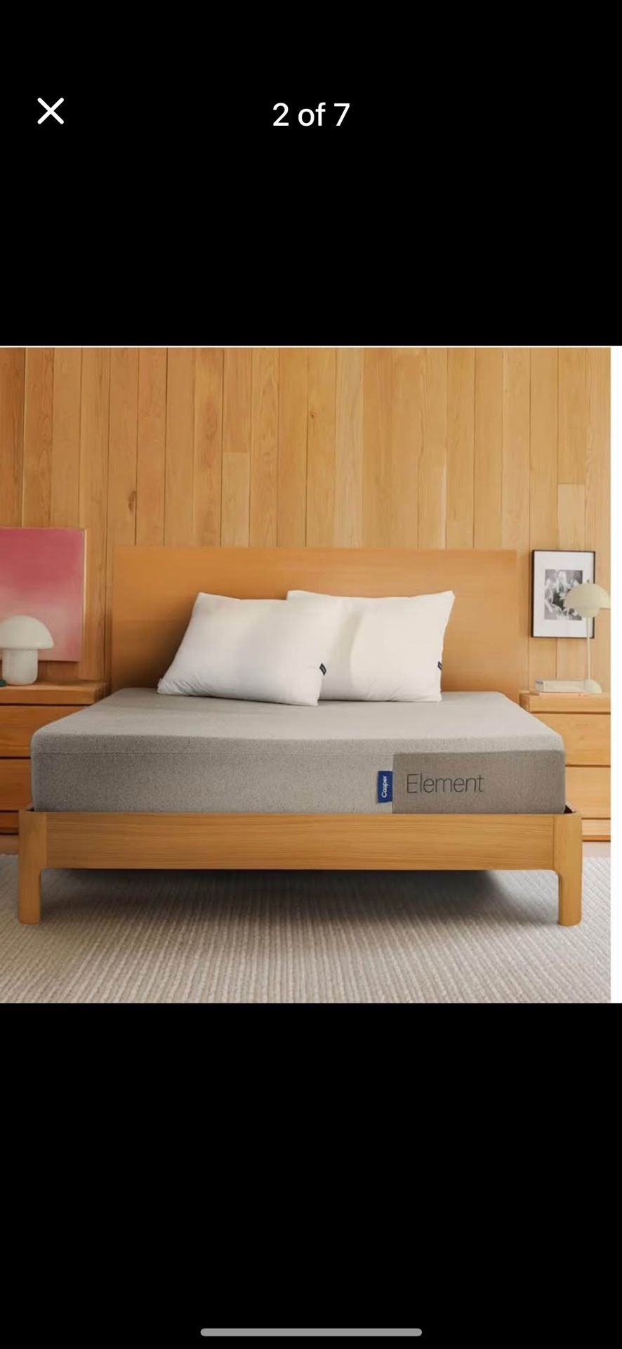 NEW Casper Element Mattress Size twin