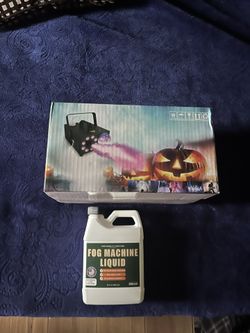 Fog Machine Plus Fog Liquid