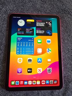 Pink ipad 10th gen 64gb wifi+cellular unlocked