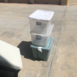 3 Storage Containers $5 For All