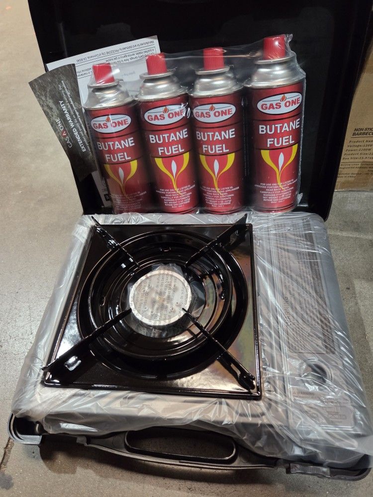 Gas One Portable Gas Stove Model #Gs-1000