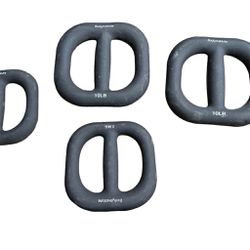 Body Institute Premium Ring-Shaped Dumbbells Set 10 lb & 2.5 kg Ergonomic Design