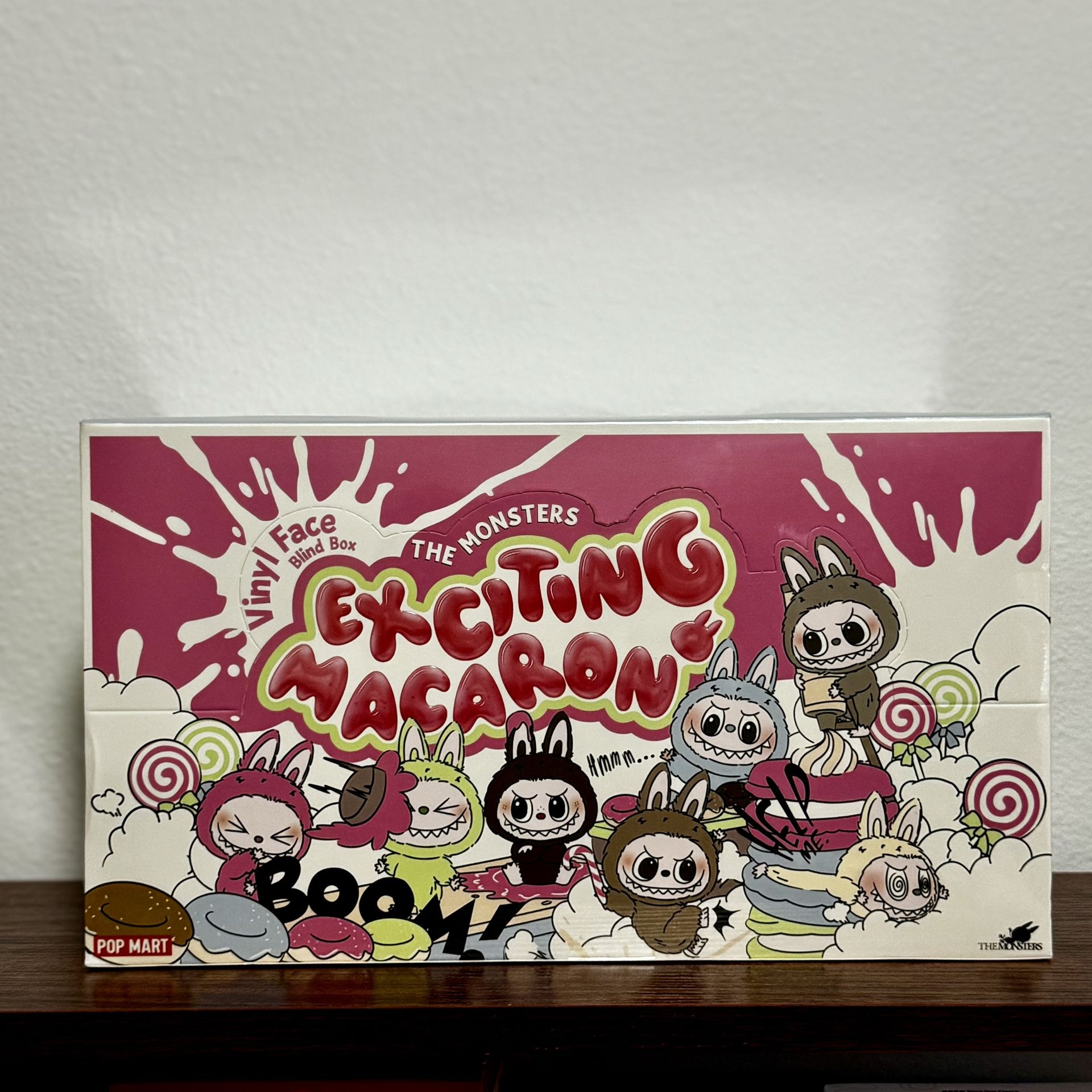 Exciting macaron Labubu Sealed Case 