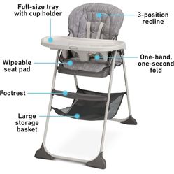 Highchair -   Brand New In Box