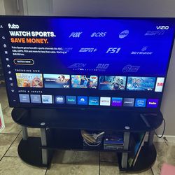 50” Vizio tv and tv stand