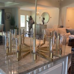 Contemporary 12-light Chandelier