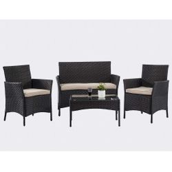 4 Piece Outdoor Furniture