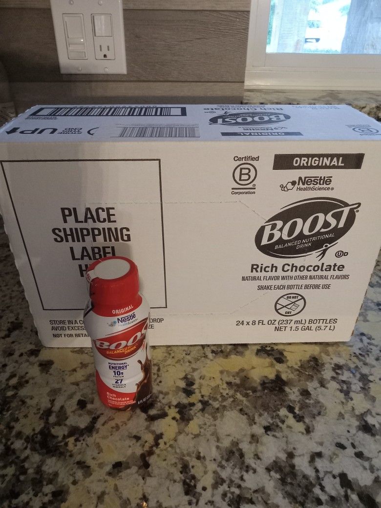 Boost Nutritional Drink- Chocolate Or Vanilla