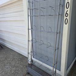 Metal Storage Rack. Adjustable Shelves 