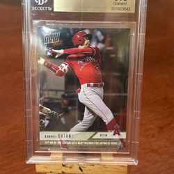 Shohei Ohtani Rookie Card 9.5