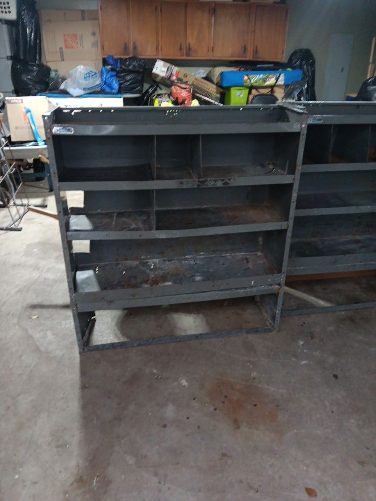 Shelf Steel Para Vans