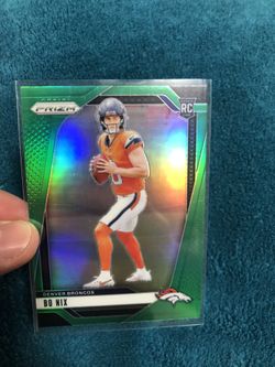 Bo Nix Green Prizm RC