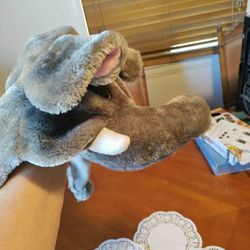 KIDS ELEPHANT FUR HAT-     PICK ⛏️ UP ONLY-