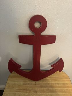 Wood anchor Wall Decor