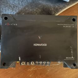 KENWOOD 600Watt AMP 4 Channel 600w