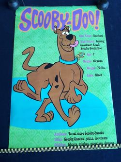 Scooby Doo Scoobert Poster
