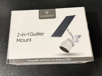 Google nest outdoor cam gutter mount